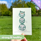 Make a Wish Daruma | Green | Original Design A6 Prints Blessing Card