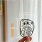 Transparent Blessing Lucky Cat | Original Design Blessing Sticker