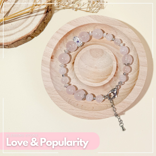 Love & Popularity | Handmade Natural Stone Blessing Bracelet 1.0 | bb203*