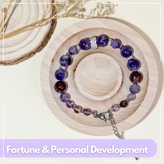 Career & Personal Development | Handmade Natural Stone Blessing Bracelet 1.0 | bb205