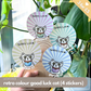 Good Luck Blessing Lucky Cat Messager  (4 stickers) | Original Design Blessing Sticker