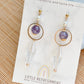 Drops of Blessings (L) | Amethyst ~10mm | Natural Stone Earrings