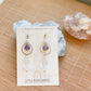 Drops of Blessings (L) | Amethyst ~10mm | Natural Stone Earrings