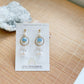 Drops of Blessings (S) | Aquamarine ~10mm | Natural Stone Earrings