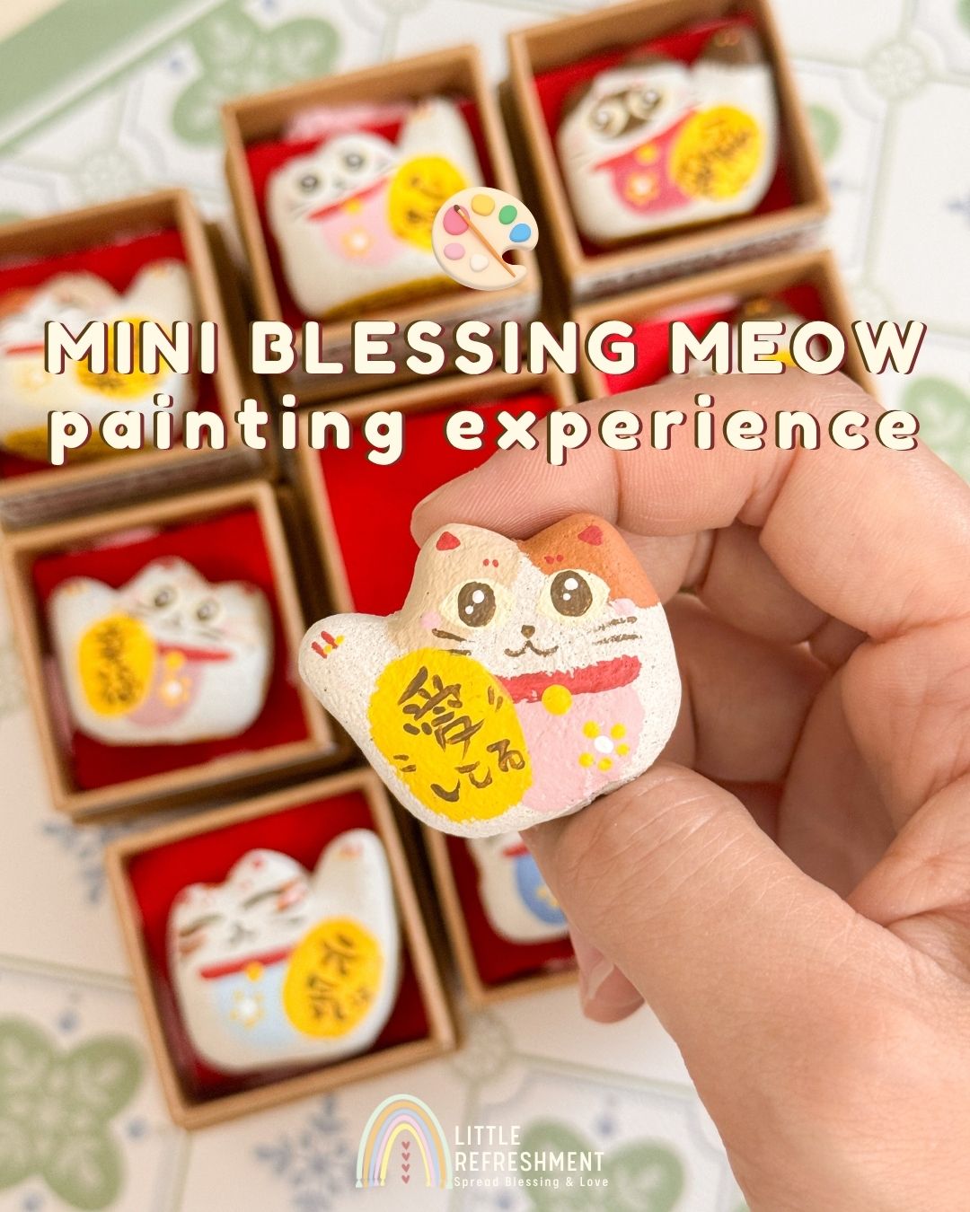 Mini Blessing Meow Painting Experience (5Sep @urbangarden fair)