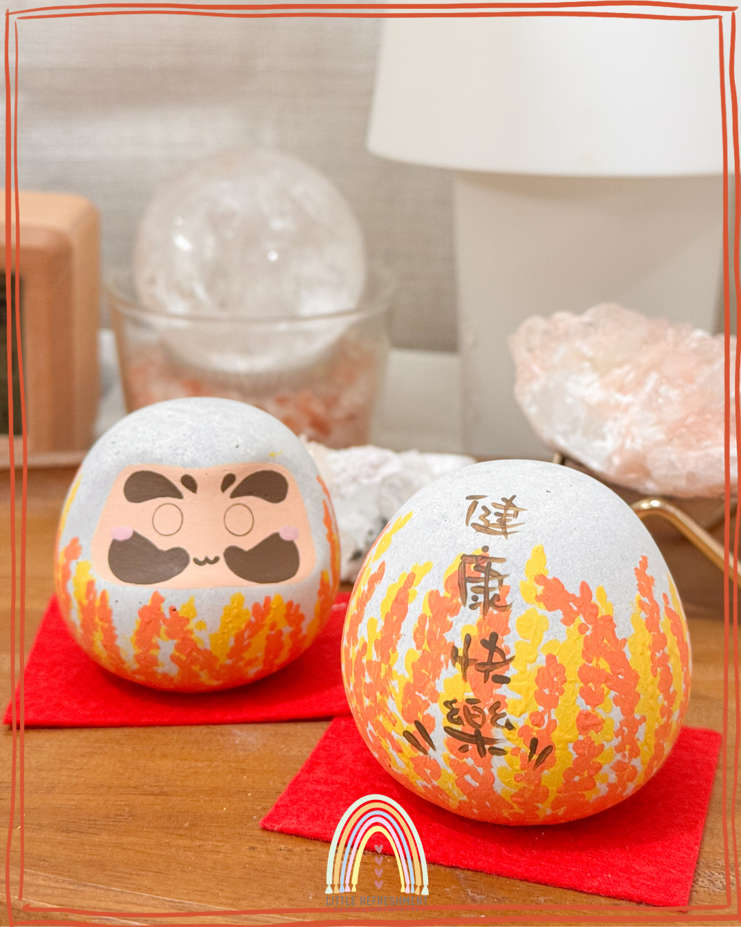Concrete Daruma Painting Experience (7Feb 4pm)(HK Takeaway Cup-Inspired Edition)