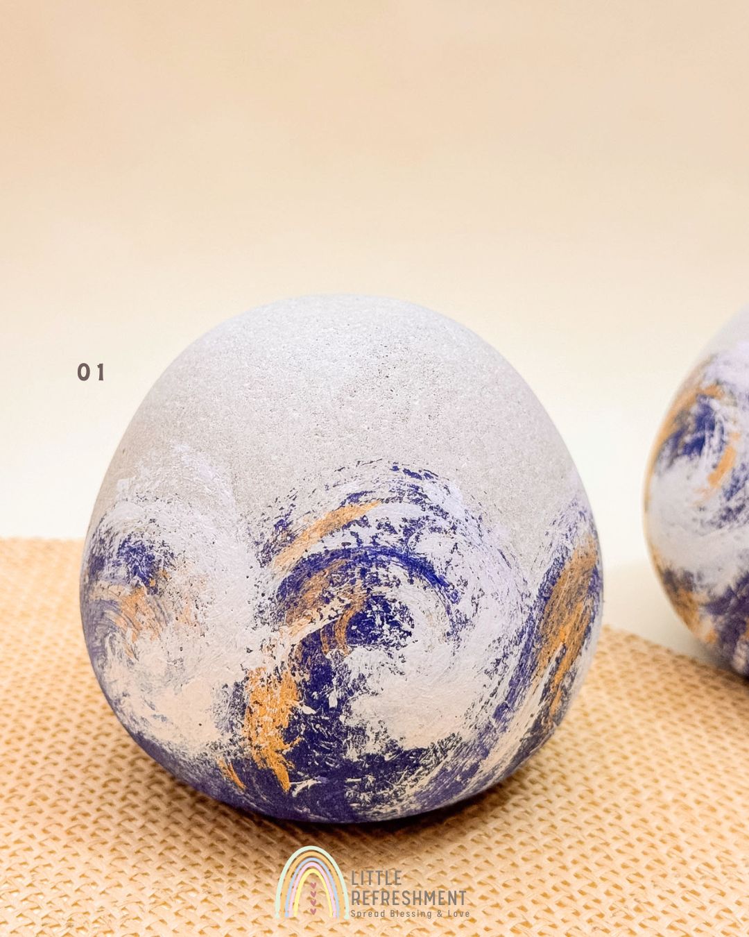 Wish-making Daruma | Large | The Wave