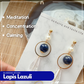 Drops of Blessings (L) | Lapis Lazuli ~10mm | Natural Stone Earrings