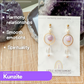 Drops of Blessings (S) | Kunzite ~10mm | Natural Stone Earrings