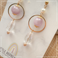 Drops of Blessings (S) | Kunzite ~10mm | Natural Stone Earrings