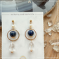 Drops of Blessings (S) | Lapis Lazuli ~10mm | Natural Stone Earrings