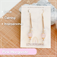 Simply Blessed (L) | Pink Morganite ~12mm | Natural Stone Earrings