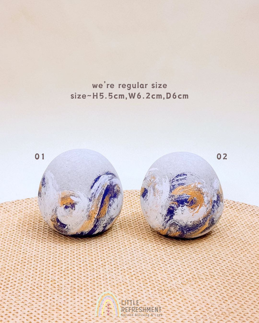 Wish-making Daruma | Regular | The Wave |