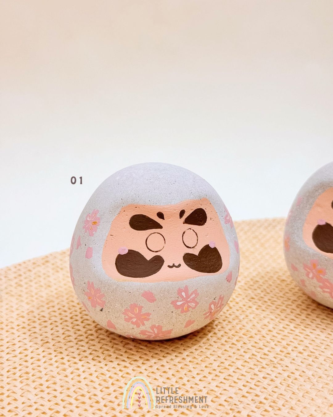 Wish-making Daruma | Regular | Sakura