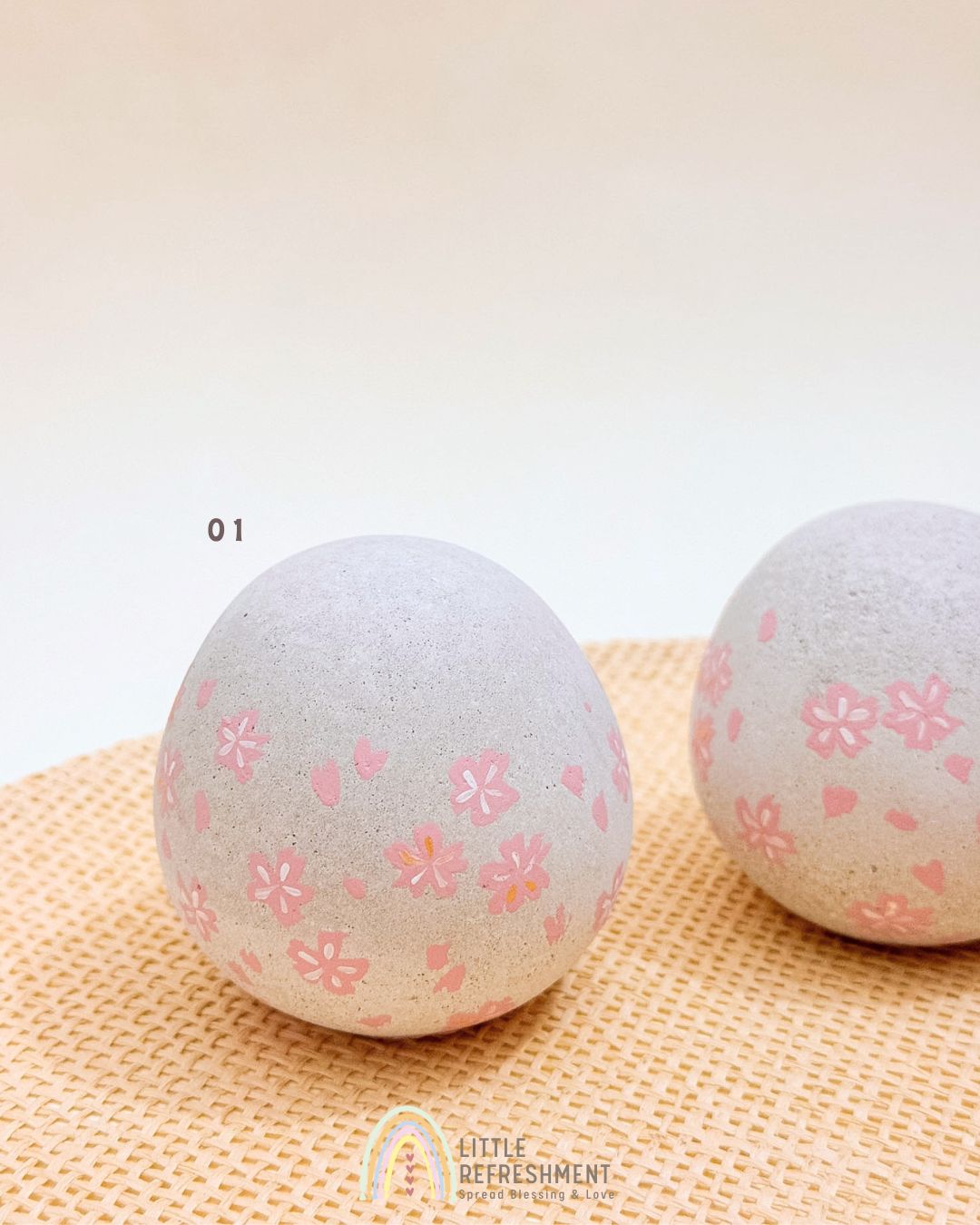 Wish-making Daruma | Regular | Sakura