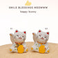 Smile Blessing Meow | Happy Bunny
