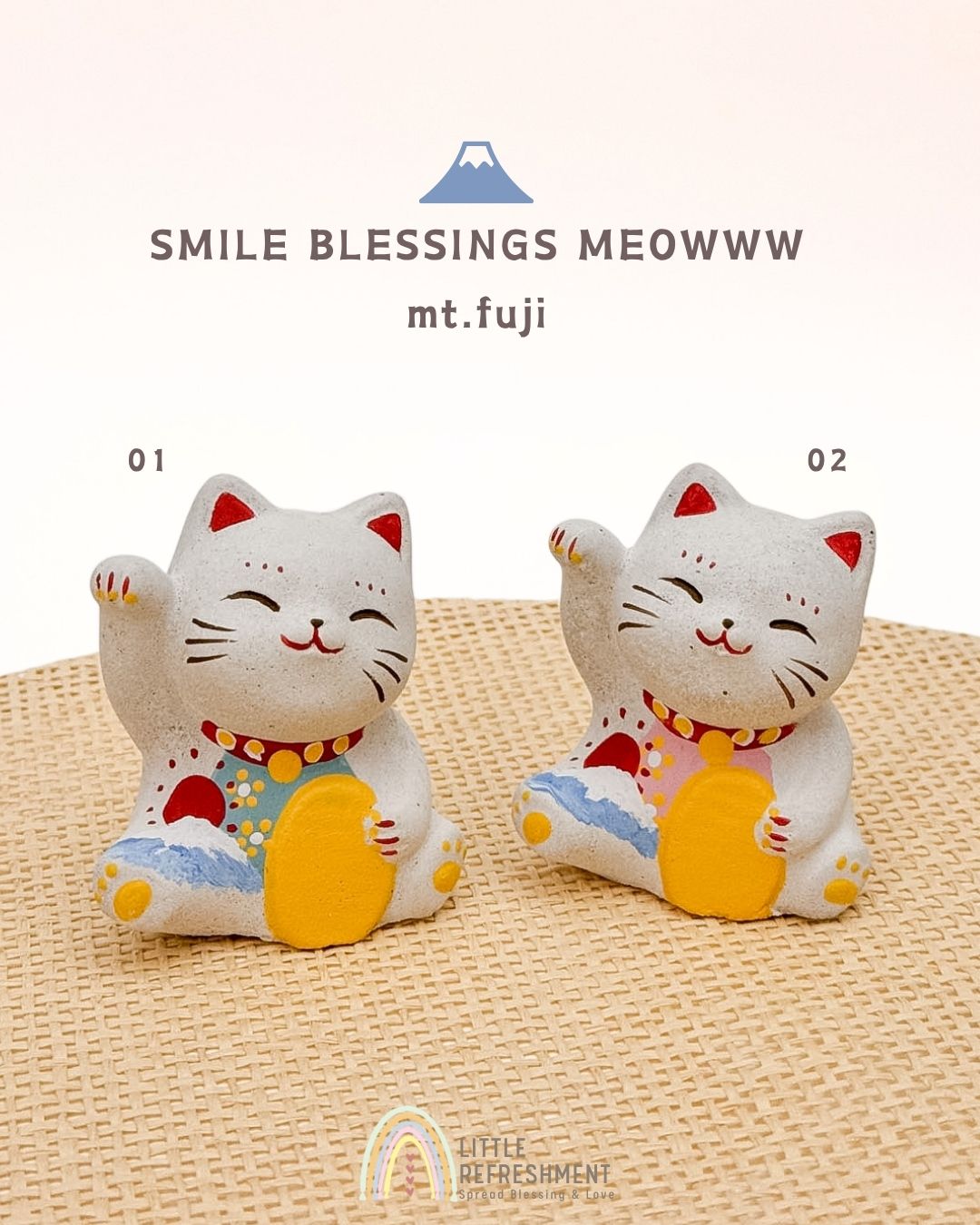 Smile Blessing Meow | Mt. Fuji