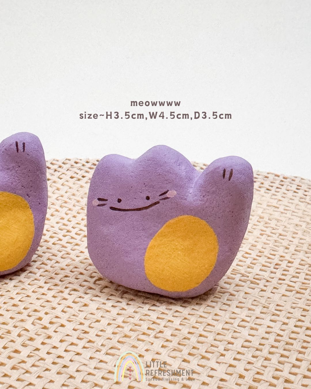 Mini Blessing Meow | Purple Meow
