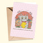 There’s so MushRoom in my heart for you | A6 open card with envelope | 3 for £9