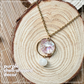 Under the Sea | Selenite 8mm | Handmade Natural Stone Necklace