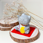 Smile Blessing Cat |「3」| Handmade Customise Concrete Maneki-neko