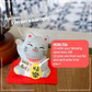 Smile Blessing Cat |「5」| Handmade Customise Concrete Maneki-neko